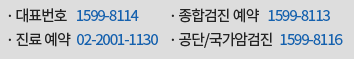 예약전화번호 안내