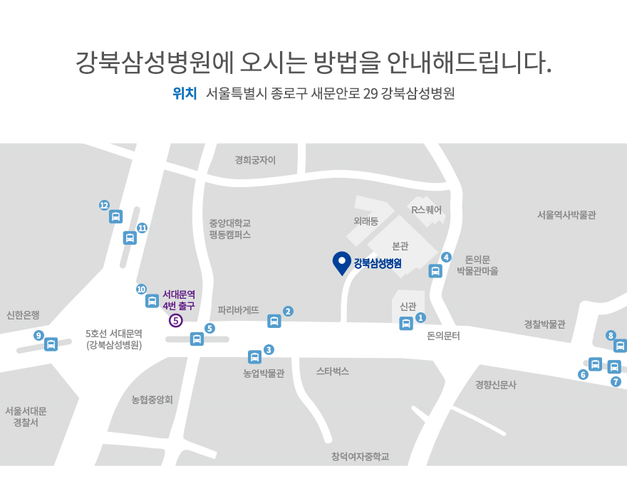 오시는길 - 지하철